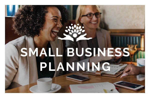 small business planning button